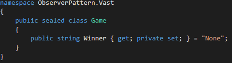 Game Class