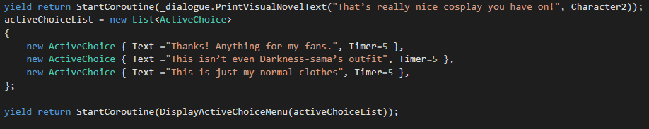 Timed Active Choice