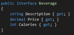 Beverage Class