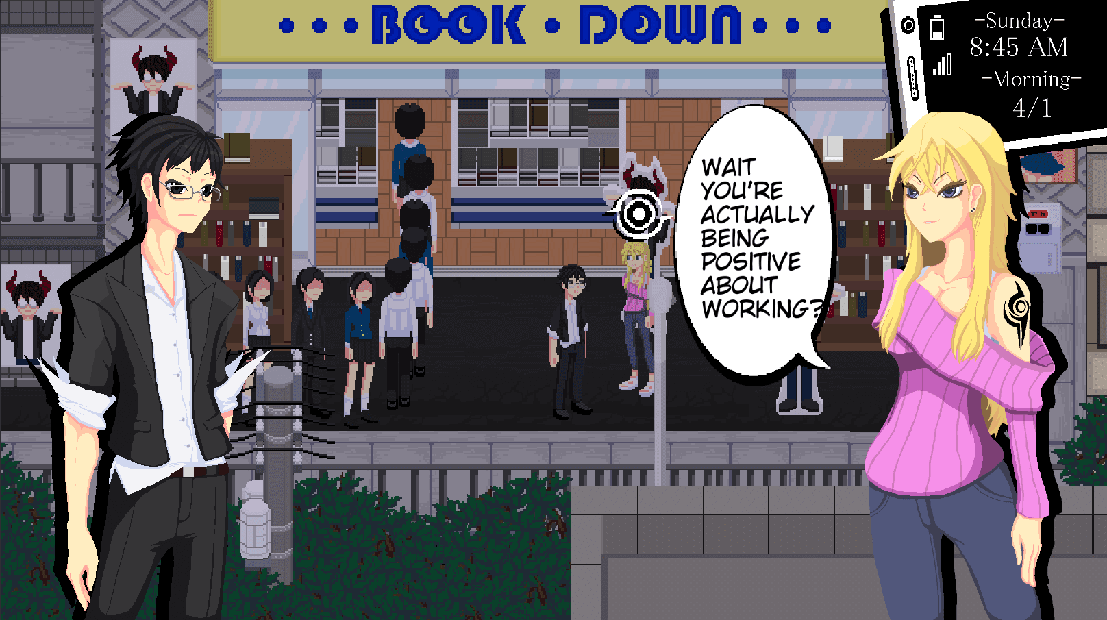 Book Down Lockon