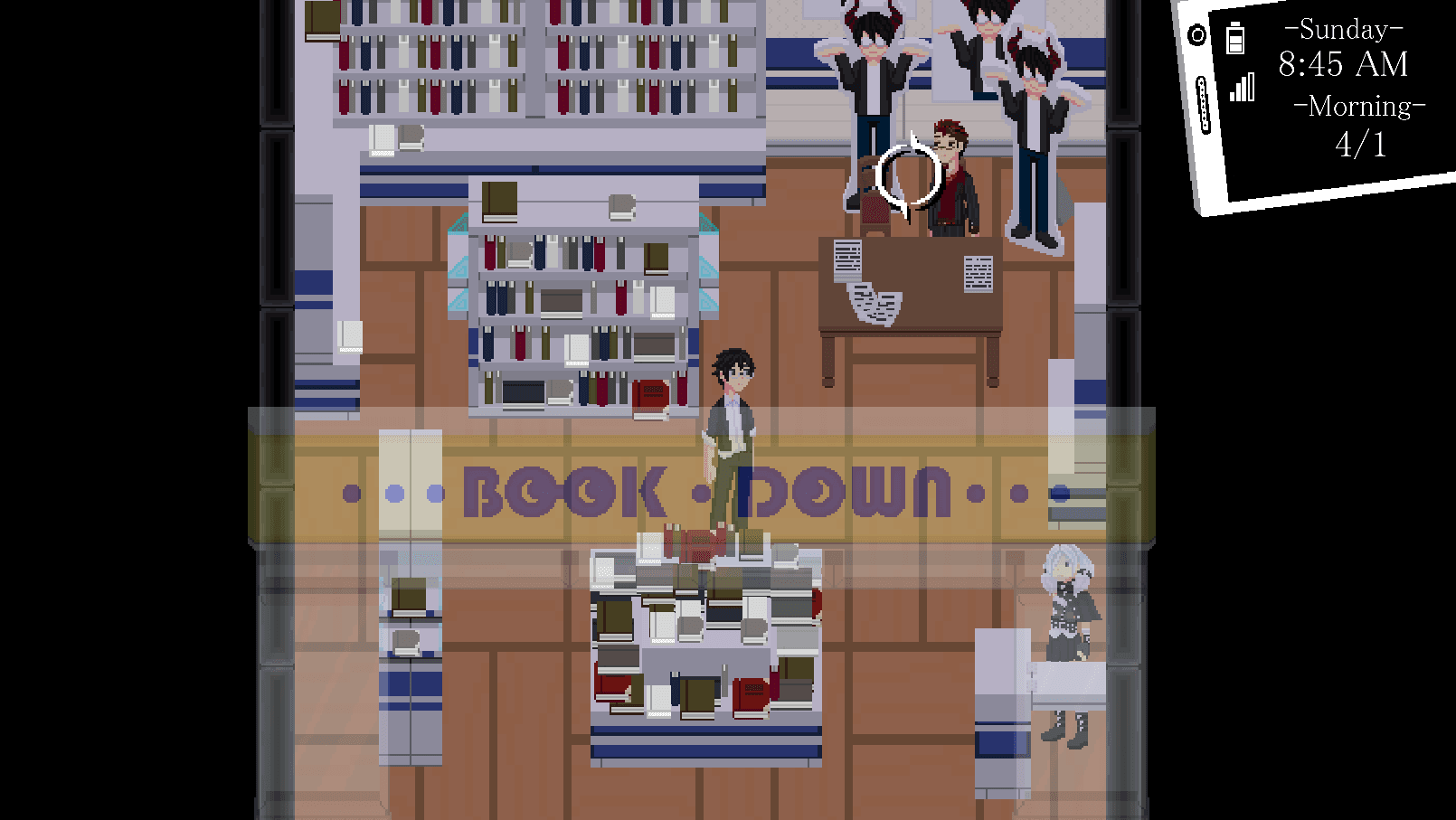 Inside Book Down