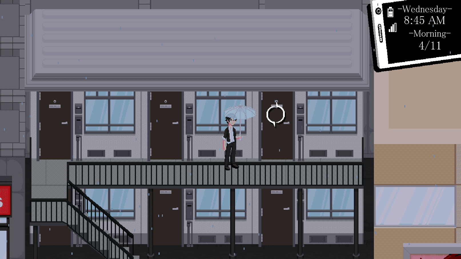 Mari's Apartment Outside