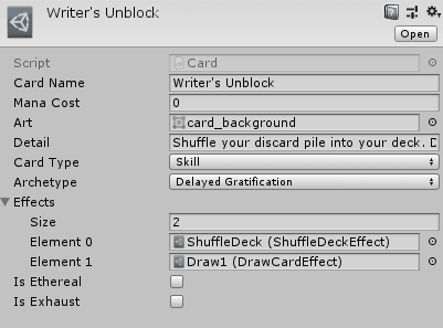 Modular Card Effect