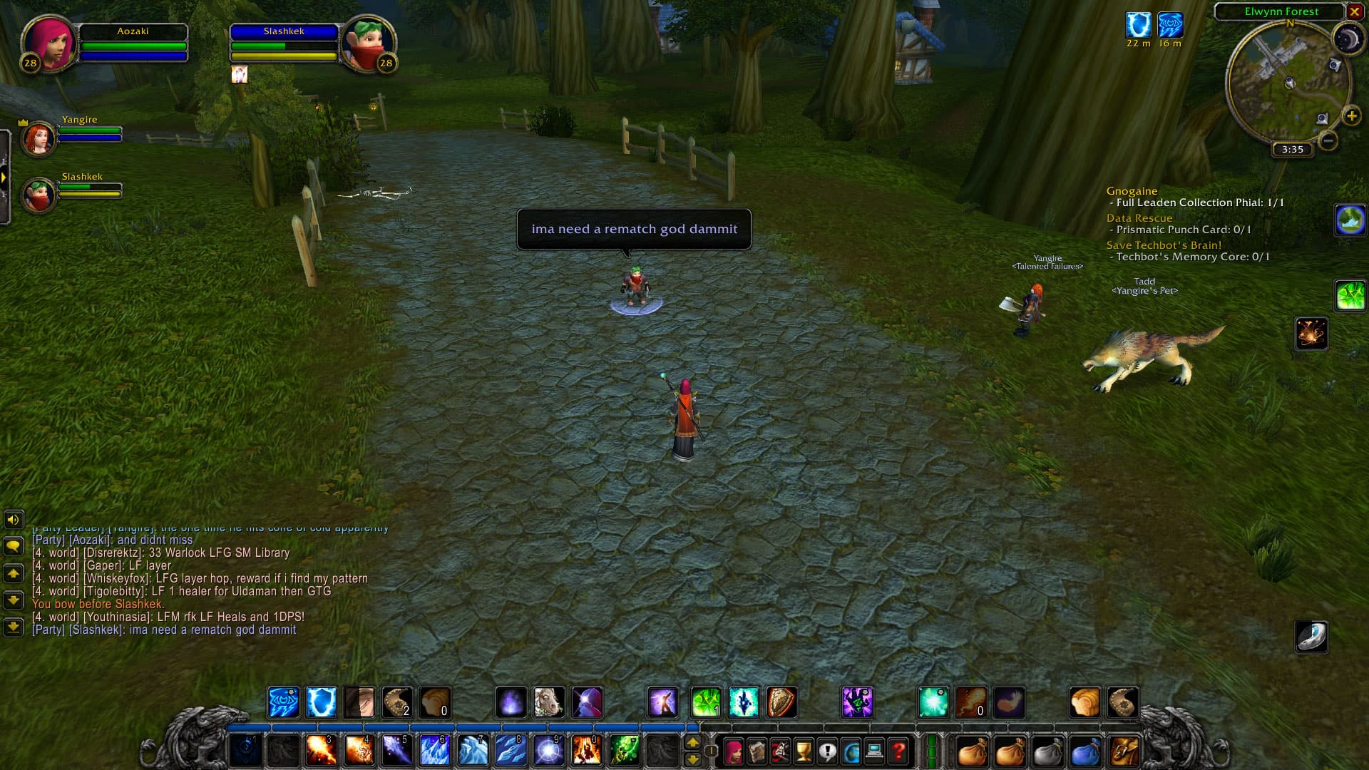 Duel Outside Stormwind