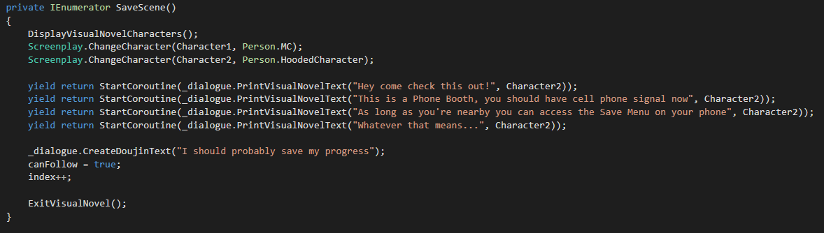 Screenplay Code