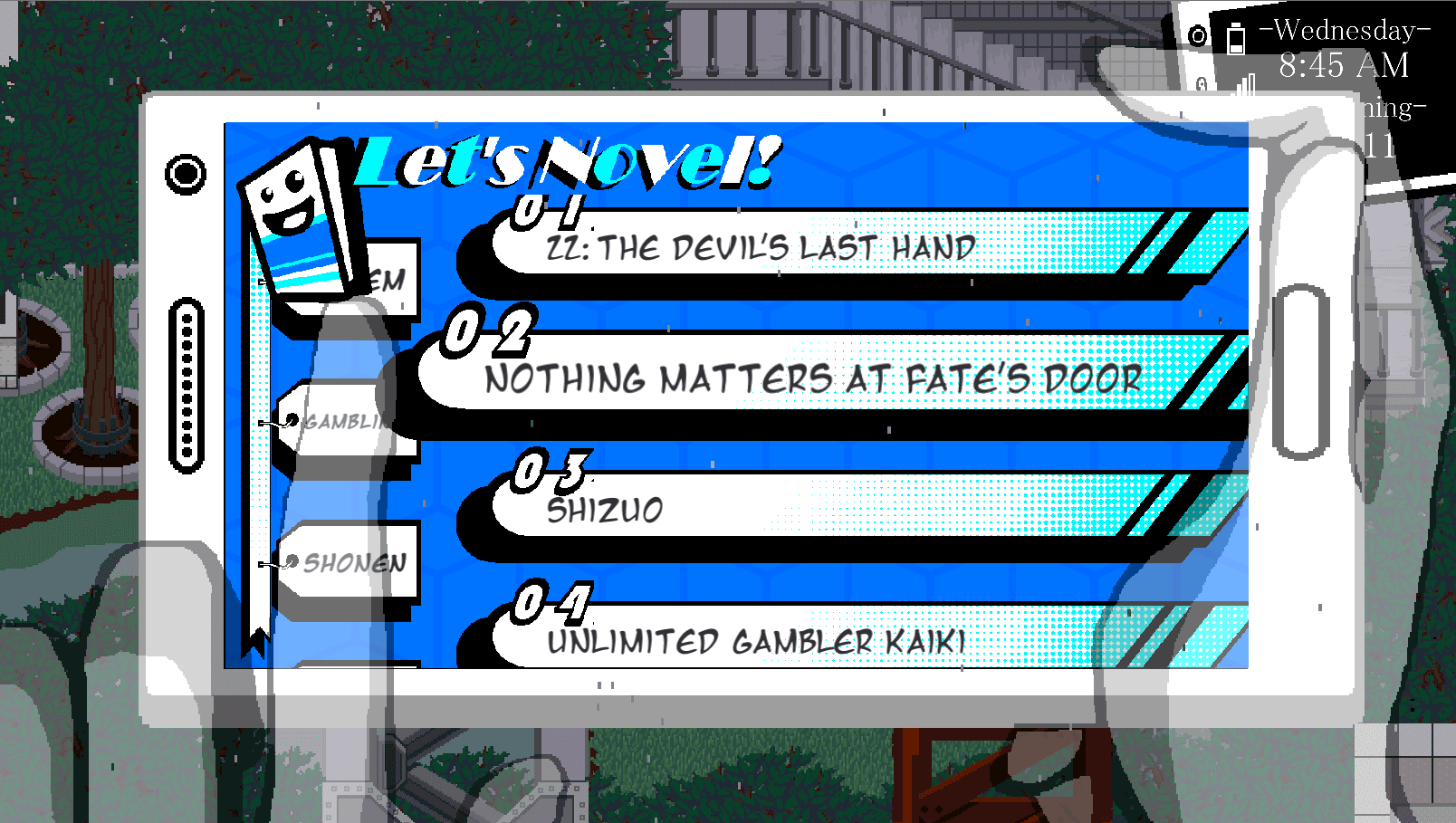 Stats Menu